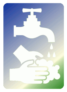 Lavez vos mains savons ficelles modèle transparent bleuVertDroitee-b-7